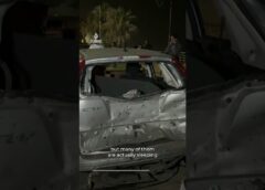 Israeli strike hits Beirut waterfront near tents of displaced | AJ #shorts